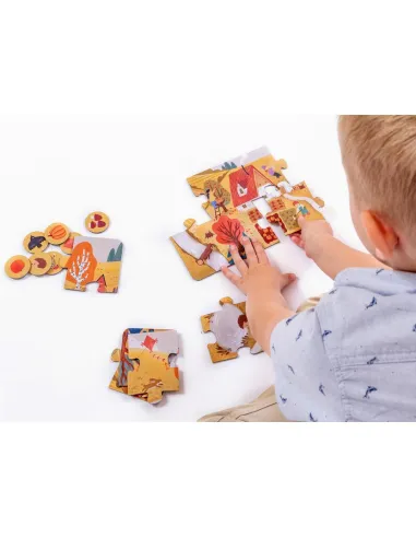 KukiKuk Véééliké Puzzle loto Roční období