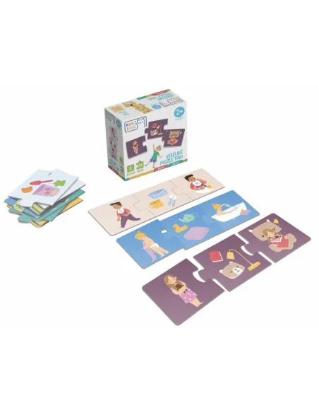 KukiKuk Véééliké puzzle trio Můj den