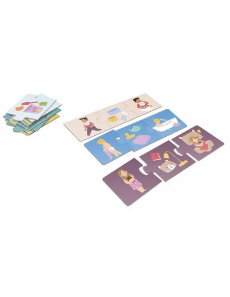 KukiKuk Véééliké puzzle trio Můj den