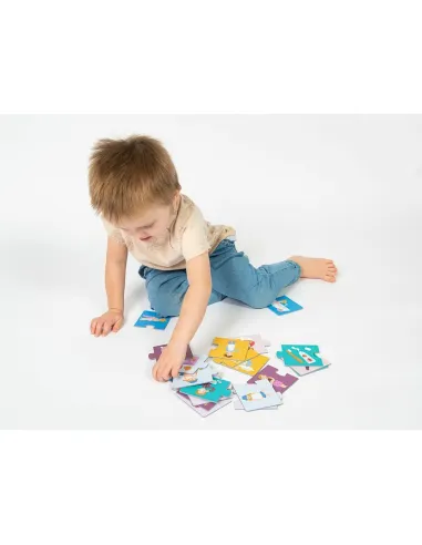 KukiKuk Véééliké puzzle trio Můj den