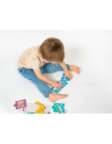 KukiKuk Véééliké puzzle trio Můj den