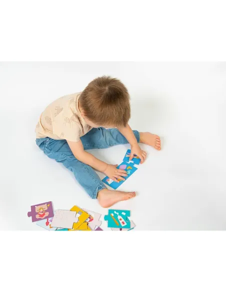 KukiKuk Véééliké puzzle trio Můj den