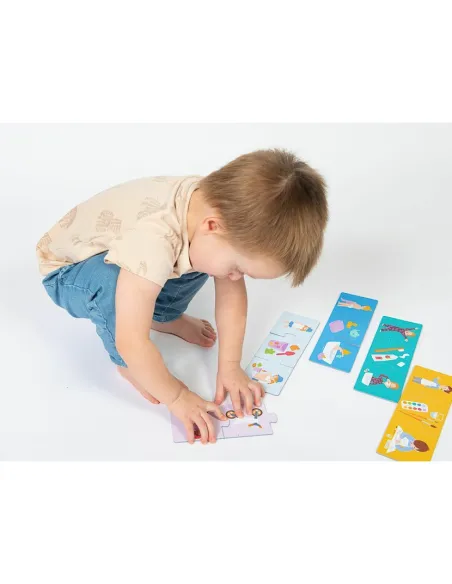 KukiKuk Véééliké puzzle trio Můj den