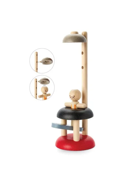 PlanToys Skákající kontrastní akrobat