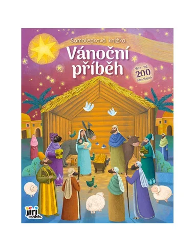 JIRI MODELS Samolepková knížka Vánoční příběh