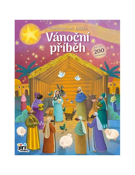 JIRI MODELS Samolepková knížka Vánoční příběh