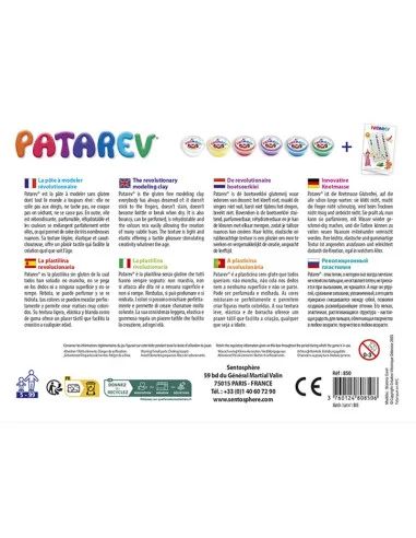 Sentosphere Modelína Patarev - Základní sada