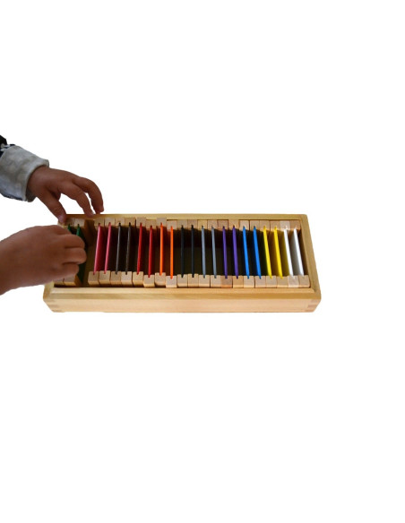 Montessori Barevné destičky 2 - Rozšířená sada