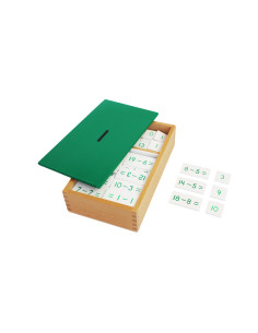 Montessori Odcitaci krabicka - priklady a vysledky