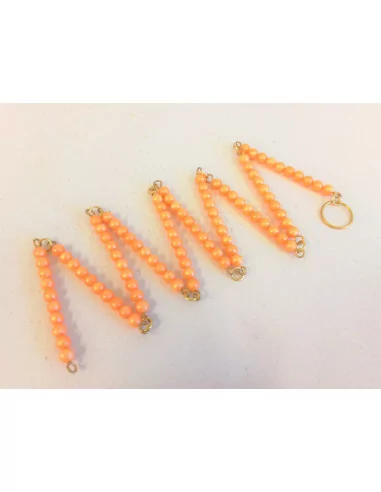 Moyo Montessori Stovkový perlový řetěz