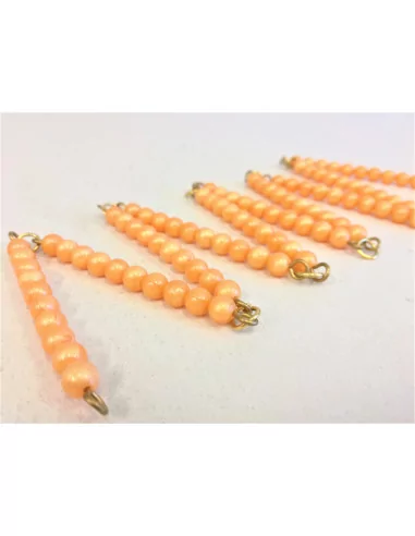 Moyo Montessori Stovkový perlový řetěz