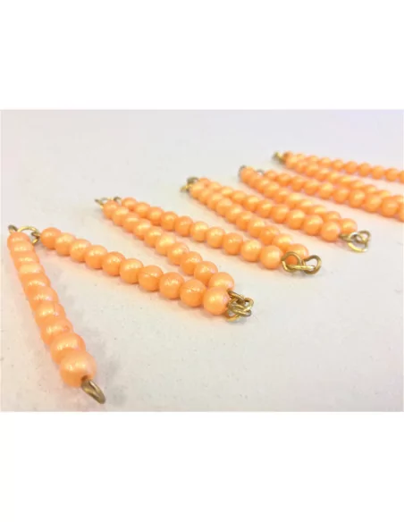 Moyo Montessori Stovkový perlový řetěz