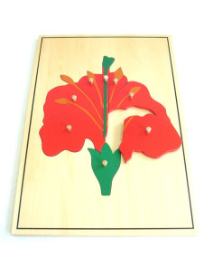 Montessori Puzzle - Velka kvetina