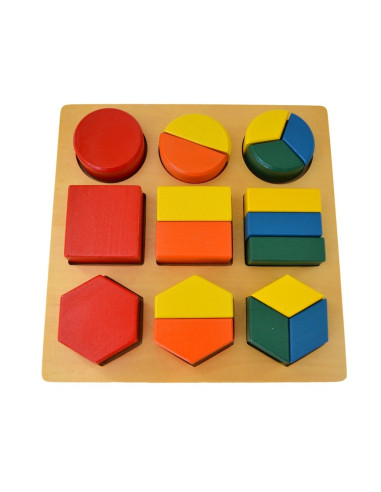 Moyo Montessori Geometrický tác