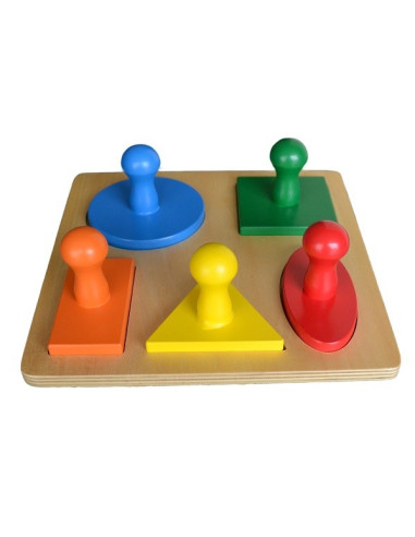 Montessori Puzzle - geometricke tvary