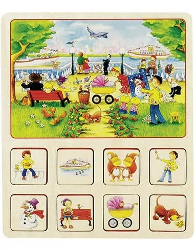 Goki Dobrodružná didaktická hra – Farma, cirkus...