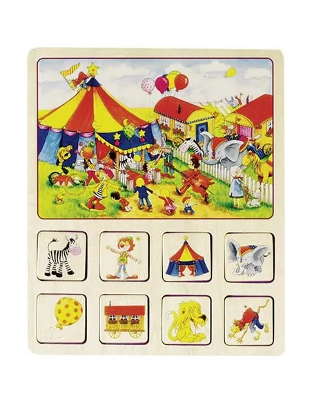 Goki Dobrodružná didaktická hra – Farma, cirkus...