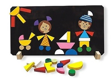 Detoa MAGNETICKÉ PUZZLE DĚTI