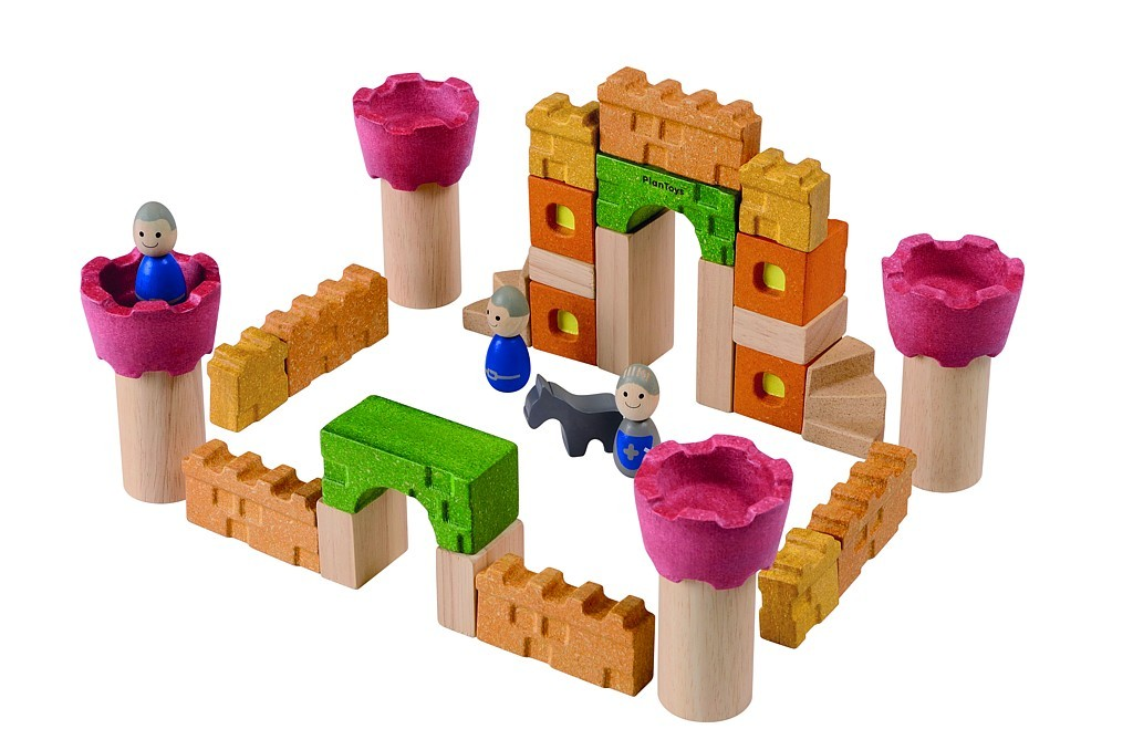Plan Toys PT5651 Kostky hrad