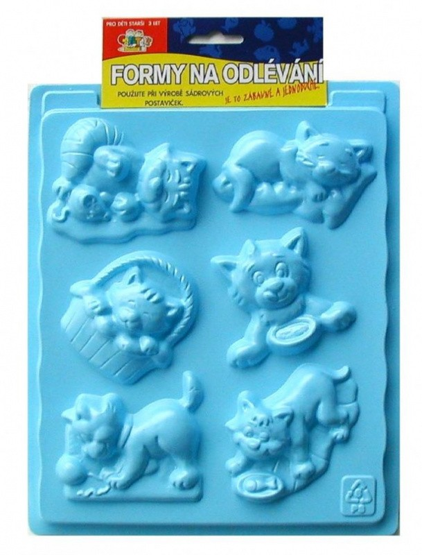 CreaToys Formy na odlévání - Kočičky