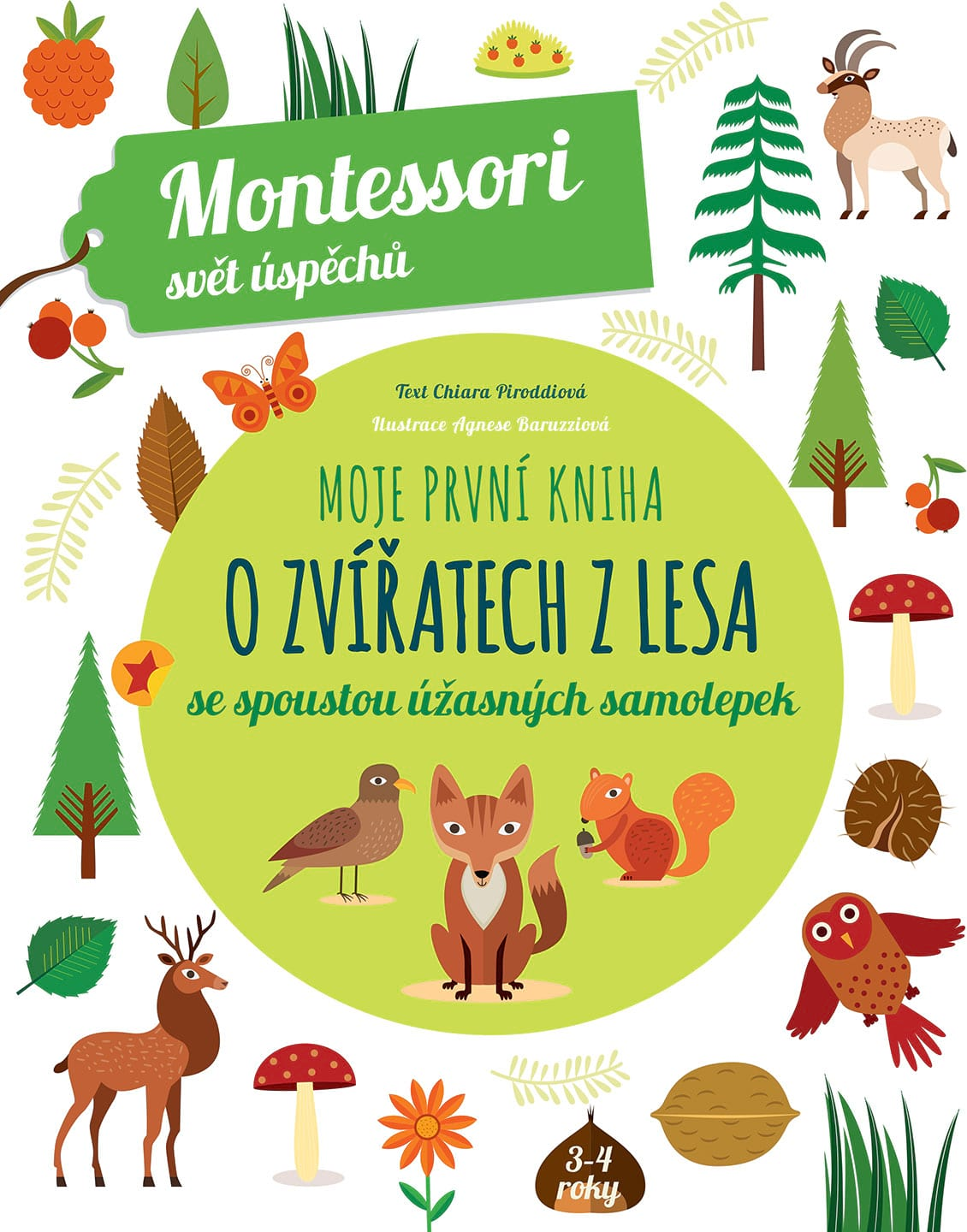 Moje první kniha o zvířatech z lesa