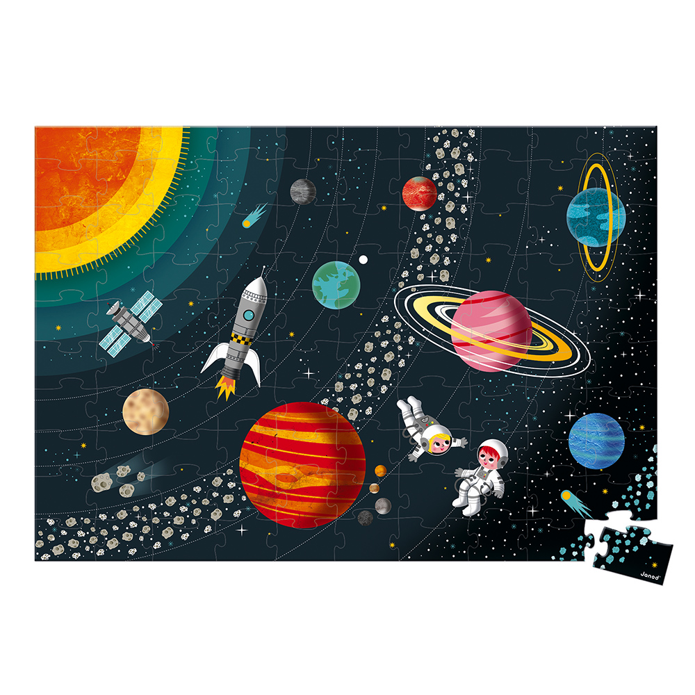 Janod Puzzle Vesmír a sluneční soustava 100 ks