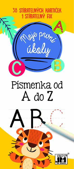 JIRI MODELS Moje první úkoly - Písmenka A - Z