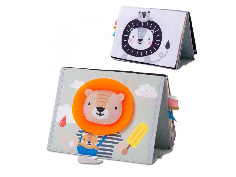 Taf Toys Knížka pro hru na bříšku, Savana