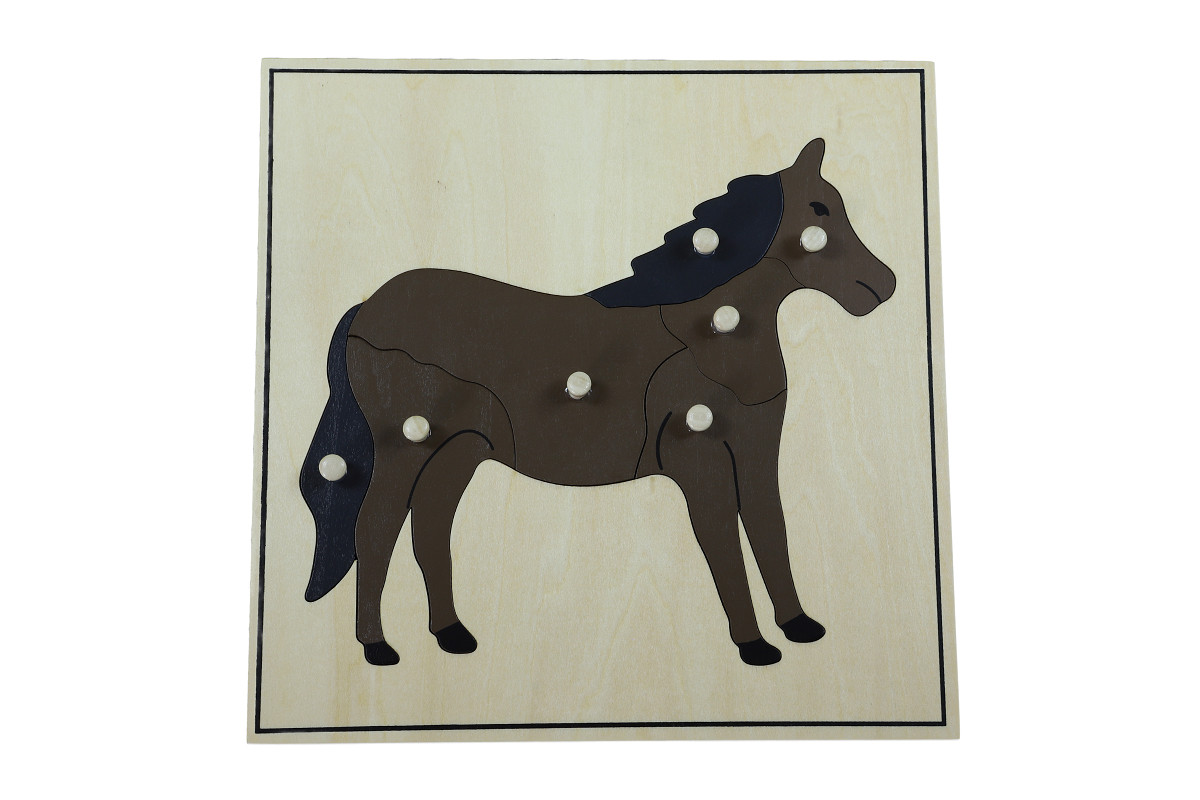Moyo Montessori Puzzle - kůň