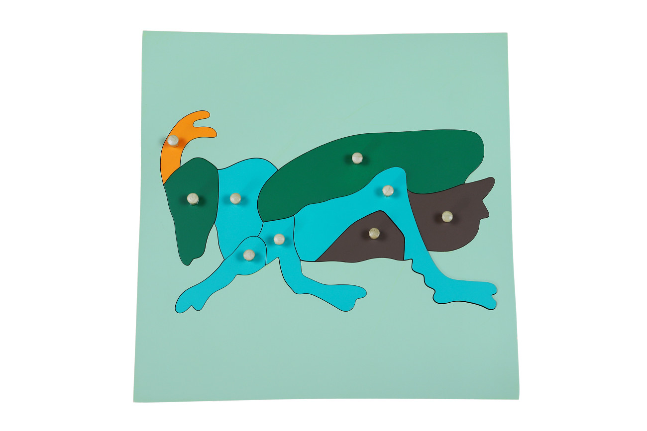 Montessori Puzzle - cvrček