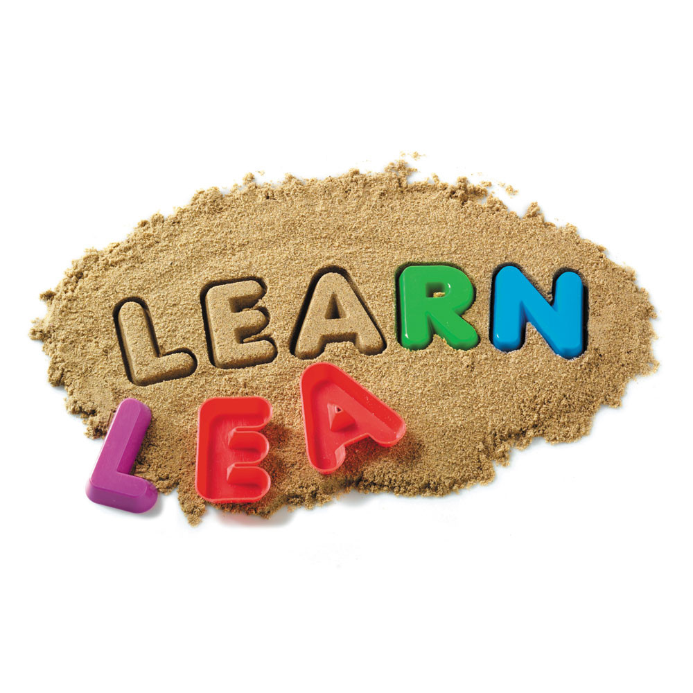 Learning Resources Pískové formičky - Velká abeceda